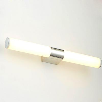 China Hotel Trojan Borizon Modern Bathroom Vanity Mirror Light Led Front Lighting Acrylic Led Vanity Light for sale