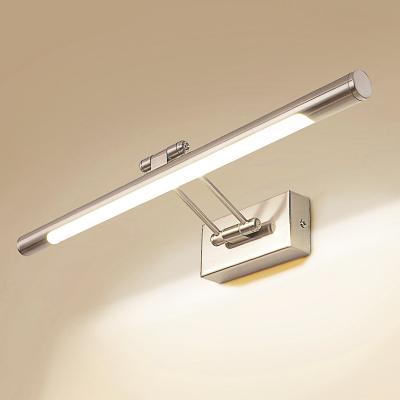 China Rotatable Light Double Angle With Simple Modern Design Led Simple Modern Vanity Lights Metal Picture Arm Acrylic Adjustable Picture Lights Wall Lamp for sale