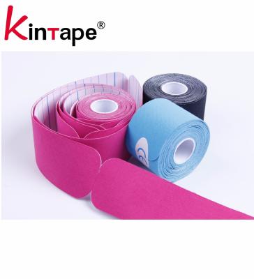 China Rayon Spandex 2020 Best Breathable Kinesiology Sports Tape Pre Cut Customizable Elastic Cotton Body Stong Horse Bandage for sale