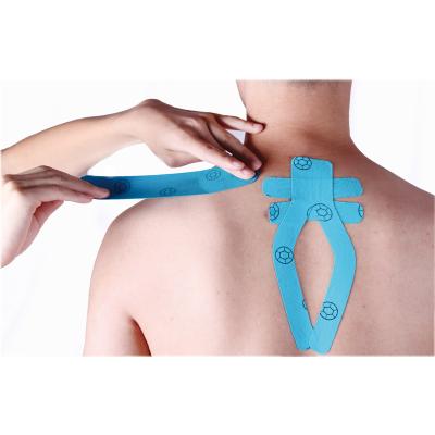 China Orthotic Rehabilitation / Physiotherapy Health Products and Physiotherapy Medical Products Therapy Tape for treat the pain on the neck / lower back shoulder / knee by kintape technique for sale