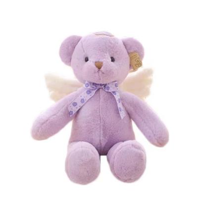 China Cute Sale Gift Angel Teddy Bear Hot Stuffed Animals Mini Plush Toys Valentines Day Soft Teddy Bear for sale