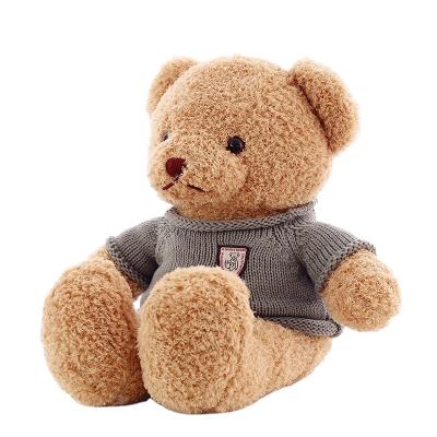 China Custom Mini Teddy Bears Plush Dolls Cute Gift Plush Teddy Bear in a Soft Jacket Toy for sale