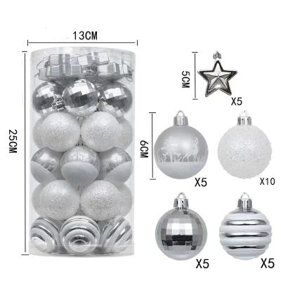 China Custom Shatterproof Christmas Ball Box of Merry Christmas Ornaments - Christmas Decoration Christmas Tree Ornaments Balls Supplies Decor for sale