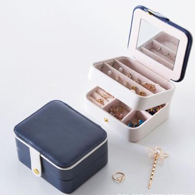 China Portable Jewelry Accessorized Mini Jewelry Gift Packing Jewelry Collection Box Travel Packaging Boxes Earrings, Ear Studs, for sale