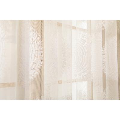 China Modern Style Translucidus Jacquard Curtains For Living Room Translucidus Windows Drapes for sale