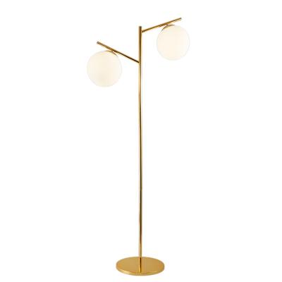 China European Modern Vertical Light Decoration Luxury Creative Fashionable Glass Floor Lamp Large for sale