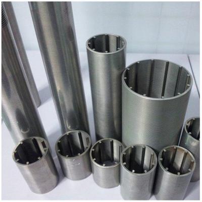 China Well Screen Stainless Steel Water Well Screen / Johnson Filters / Wire Wedge Wire Wrap Well Screen Well Screen Mesh for sale