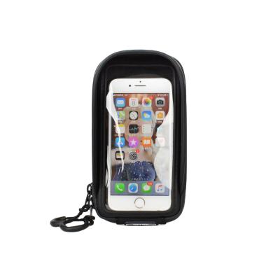 China Waterproof Motorcycle Bags Durable Rain Cover Touch Screen Navigation Waterproof Black Wholesale Customize Outdoor OEM PVC for sale