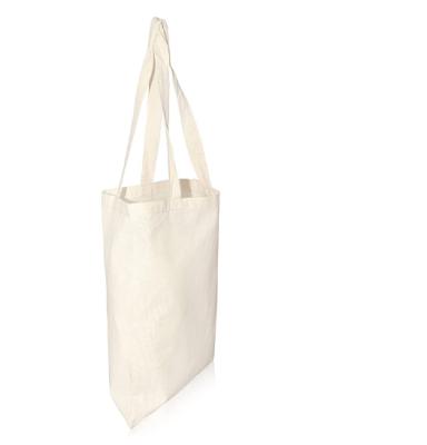 China Custom Printed Eco Friendly Simple White Cotton Handled Logo Promotion Tote Bag Cheap Reusable Shopping Bags for sale