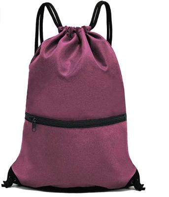 China Durable Waterproof Drawstring Sports Bag Travel Daypack With Pockets Perfect For Sports Travel for sale