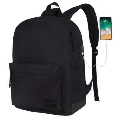 China With USB Custom Hot Selling Light Weight Laptop Casual Backpack With USB Charging Port For School Backpack for sale