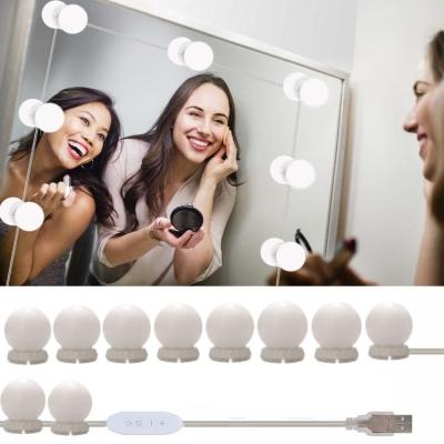 China Modern Hollywood Style Dressing Table Bathroom LED Mirror Light Bulb for sale