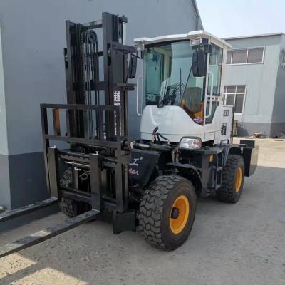 China Garment Shop Mini Forklift Truck Small Rough Terrain Forklift Chinese Supplier Electric/Diesel Price 3 Ton 4 Ton 5 Ton 7 Ton for sale