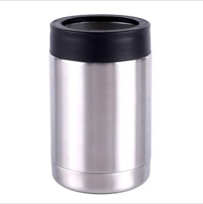 China Wholesale 12oz Stainless Steel Cooling Bottle Cooler Double Vacuum Insulated Bottle Box Mental Cooler for sale