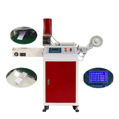 China Factory Automatic Jieda Ultrasonic Label Cutting Machine For Apparel Trademark Cutting Toy Label Cutting Machine for sale