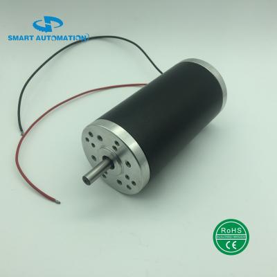 China 63ZYT03A High Torque Permanet Magnet Brush DC Electrical Motor Dunker Gr63x55 12volt 24volt Rated 0.40Nm 3000rpm 126W for sale