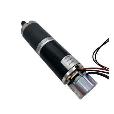 China 42mm Brushless Dc Planetary Gearbox BLDC Micro Motor With Power-off Brakes Optical Encoder Driver Controller Integrated for sale