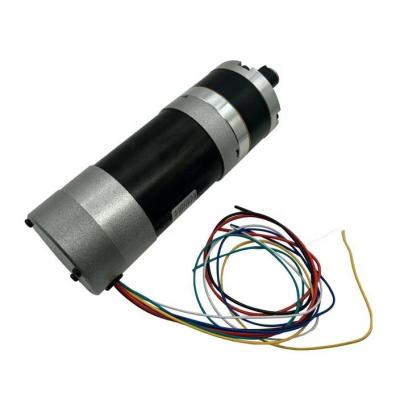 Κίνα 57mm High Torque Brushless DC Πλανητικός κινητήρας 12v 24v 36v 48v με ελικοειδή μειωτήρα κιβώτιο ταχυτήτων προς πώληση