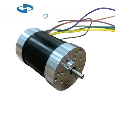 China 63RBL Serie 63mm 24 Volt Motor sin escobillas de corriente continua Torque nominal hasta 0.8Nm en venta