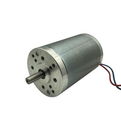 China OD63mm Gr63 Dunker Equivalent High Torque Permanent Magnet Brushed DC Motor  Gr63x25 Gr63x55 12v 24v 48v 50w 100w 200w for sale