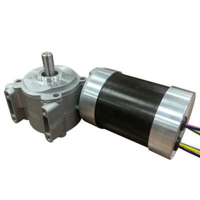 China 63WG.63RBL 12v 24v 36v 48v Bürstenloser Gleichstrom-Wurmgetriebe-Motor BLDC-Motor mit Wurmgetriebe-Reduktor 1Nm 3Nm 5Nm 8Nm 10Nm zu verkaufen