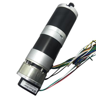 China Custom12v 24v 36v 48v High Torque DC Gear Motor Brushed or Brushless 50 watt 100 watt 200 watt 300 watt 400 watt for sale