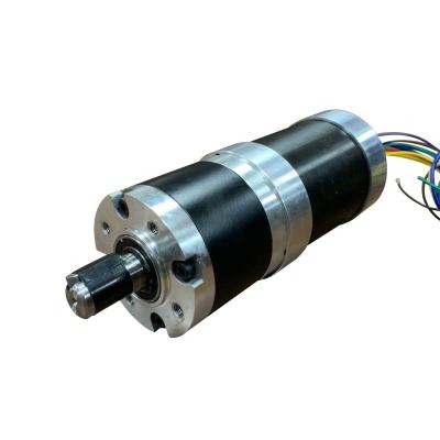 China Option 42mm 57mm 63mm Getriebe Bürstenloser DC-Motor verwendet für Solar-Panel-Reinigungsroboter-Maschine, Fahren und Bürsten zu verkaufen