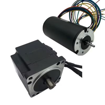 China Custom borstelloze DC-machine robot BLDC-motor 12v 24v 48v 60v voor CNC-molen Spindel naaien Snijden Lifting Rolling Machine Te koop