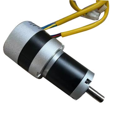 China Bajo costo Long Life Time Versión sin escobillas Dc Motor de engranaje planetario 12v 24v 36v 48v Con engranaje helicoidal de alto par en venta