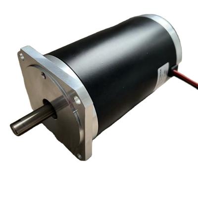 Китай 80ZYT-S Square Flange Series DC Motor Brushed 12vdc 24vdc 48vdc 100w 200w 300w 1500 вращений в секунду 2000 вращений в секунду 3000 вращений в секунду продается