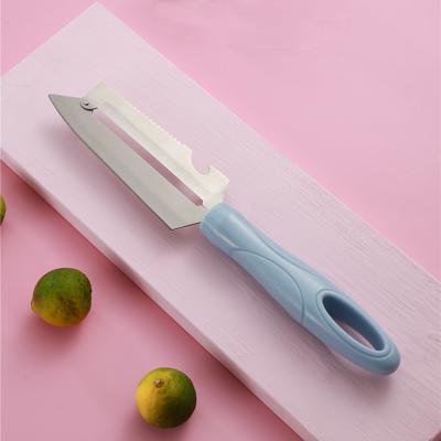 China Viable new arrival multifunctional kitchen instrument stainless steel fruit vegetable potato peeler with pp handle for sale