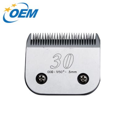 China Stocked Class 30 0.5mm Buttercut Grooming Detailer Clipper Blade for sale