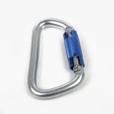 China Twist Lock Alloy Steel Carabiner Hook For Dog for sale