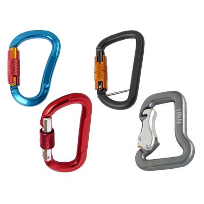 China Heavy Industry Stainless Steel Aluminum Carabiner Snap Climbing Hook for sale