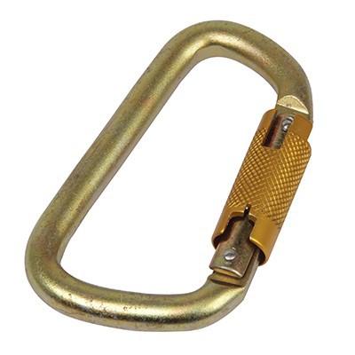 China Outdoor Climbing Activity Wholesale Steel Climbing Locking Carabiner For Dog for sale