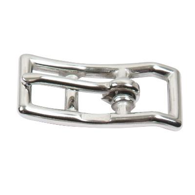 China Double bar buckle stainless steel shedding wax double bar buckle for sale