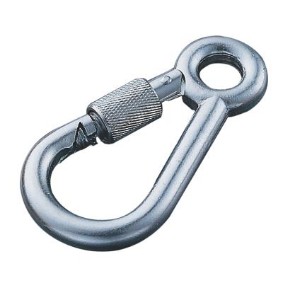 China Galvanized Steel Hardware Carbine Rigging Instant Climbing Hook for sale