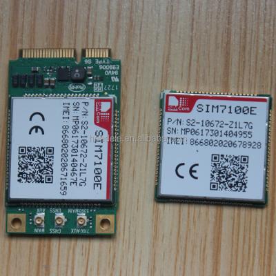 China Qualcomm chipset 4g lte high speed module SIM7100E SMT package SIM7100E module for sale