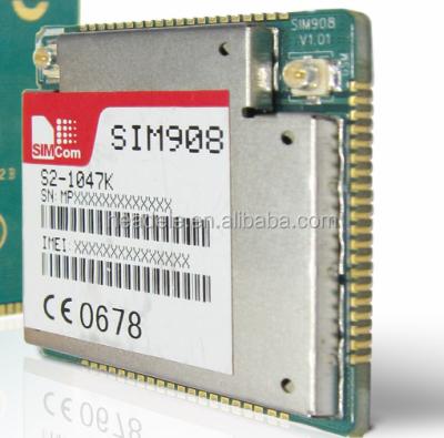 China GPS module SIMCom SMT package sim908 low price gprs module SIM908 for sale