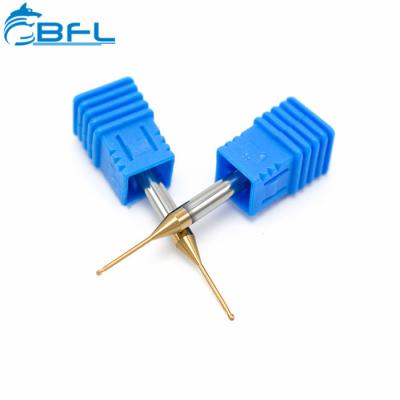 China Solid Carbide BFL Carbide Ball Nose Shank Router Bit Long Neck CNC Cutter for sale