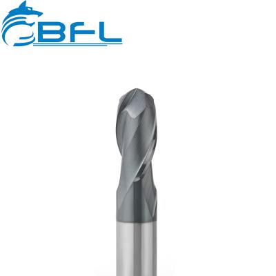 China BFL Carbide CNC Milling 2 Flute Carbide Ball Nose Milling Cutter CNC Lathe for sale