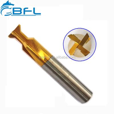 China BFL-4 General Purpose / High Speed ​​Cutting Blades Dovetail Sharp Cutter / Endmill Carbide Dovetail Groove Cutter From China for sale