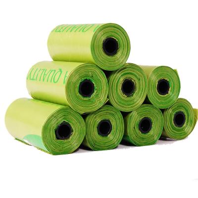 China Pet Waste Degradable Poop Bag Biodegradable Trash Stored for sale