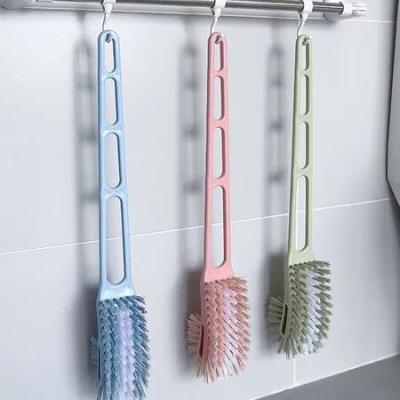 China Cheap Cleaning Custom Design Wall Mounted Toilet Brush Handheld Cleaning Brush for sale