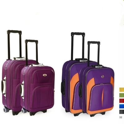 China Cotton Fabric SHENGMING Soft Cloth Hand Luggage Trolley For Adult for sale