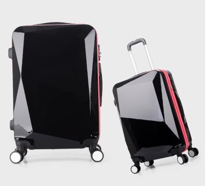 China Unique ABS cotton fabric SHENGMING travel time trolley luggage bag for men and women for sale