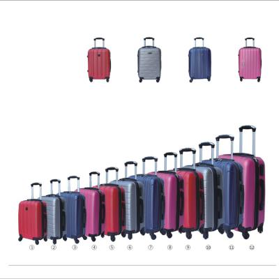 China Custom cotton fabric SHENGMING travel bags suitcase, cheap bags and suitcases for sale