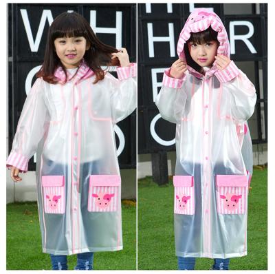 China Hot Sale Long Raincoat SHENGMING Kids PVC Raincoat Clear Raincoats for sale