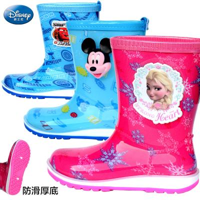 China Ankle Boots Fashion Cartoon Kids PVC Rainboots for sale