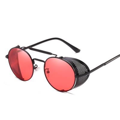 China Fashionable Classic PC Round Lens Pattern Comfort 2020 Stock Metal Frame Sports Sunglasses for sale